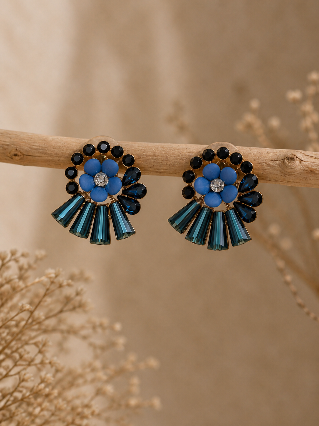 Winsome crystal earrings collection